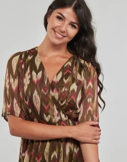 Only Robes^- ONLPAM LIFE 2/4 MIDI DRESS PTM