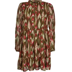 Only Robes^- ONLPAM LIFE L/S HIGHNECK DRESS PTM