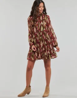 Only Robes^- ONLPAM LIFE L/S HIGHNECK DRESS PTM