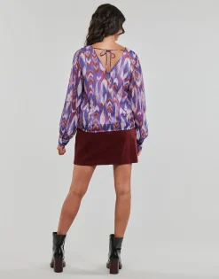Only - ONLPAM LIFE L/S V-NECK TOP PTM< Tops / Blouses