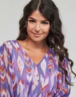 Only - ONLPAM LIFE L/S V-NECK TOP PTM< Tops / Blouses