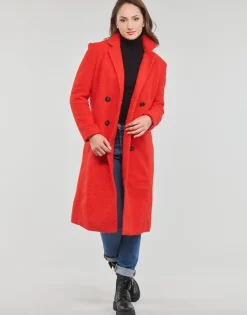 Only - ONLPIPER  COAT CC OTW Rouge Online