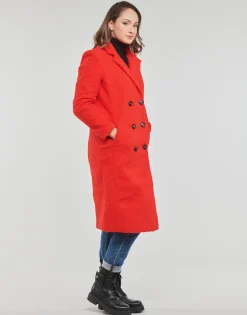 Only - ONLPIPER  COAT CC OTW Rouge Online