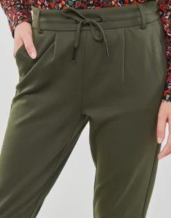 Only - ONLPOPTRASH LIFE EASY COL PANT PNT NOOS Kaki Outlet
