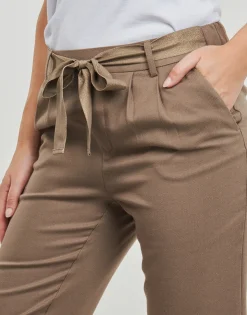 Only - ONLRITA LOOSE CHECK LYREX BELT PANT TLR< Pantalons