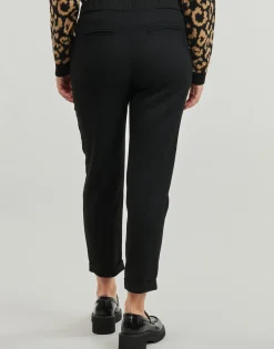 Only Pantalons^- ONLRITA LOOSE CHECK LYREX BELT PANT TLR