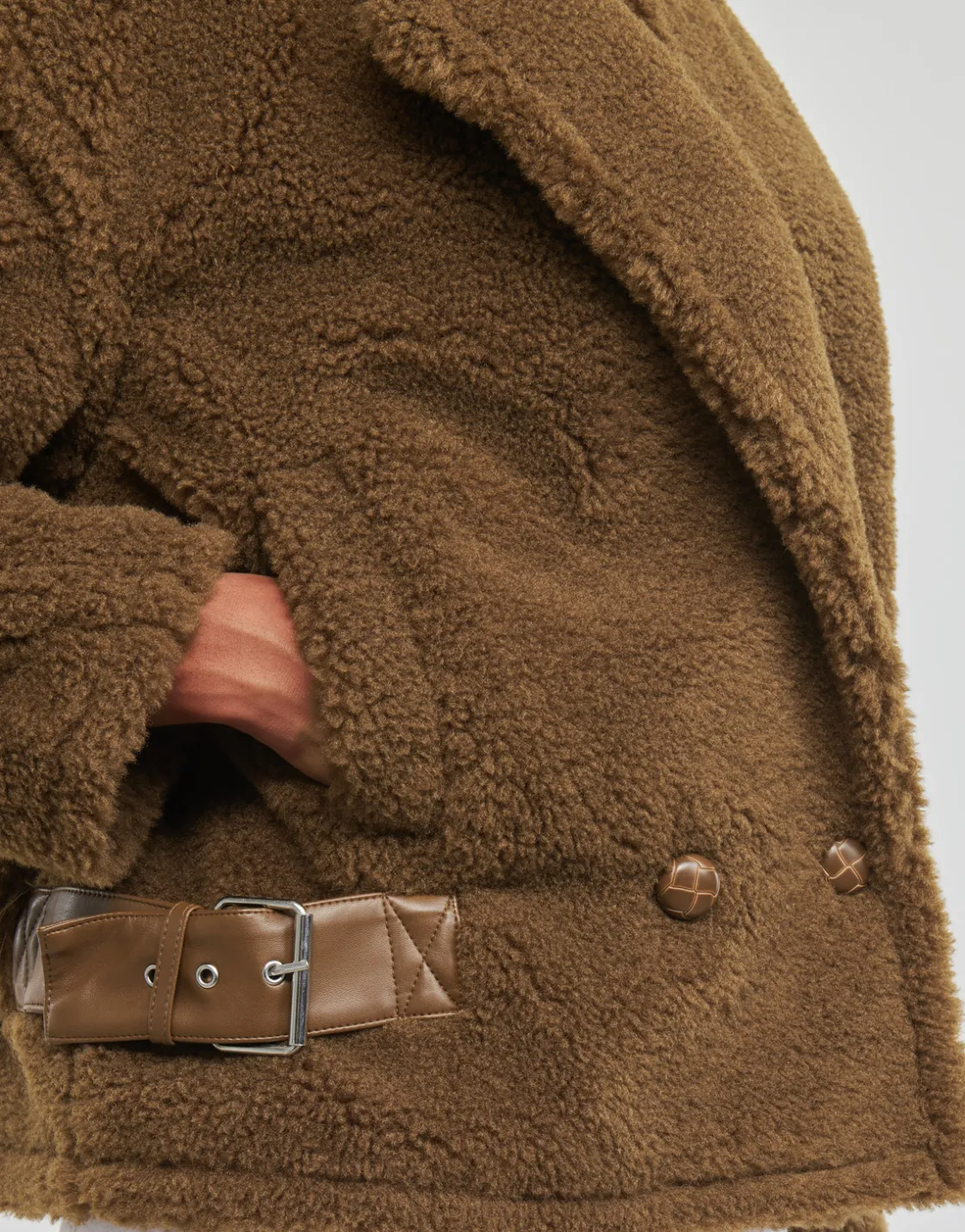 Only Vestes^- ONLSANNE TEDDY AVIATOR CC OTW