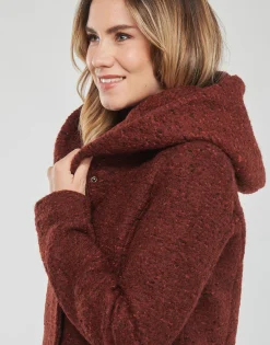 Only - ONLSEDONA BOUCLE WOOL COAT OTW NOOS Bordeaux Online