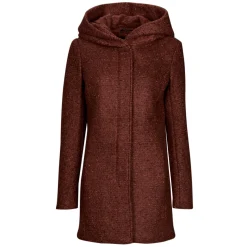 Only - ONLSEDONA BOUCLE WOOL COAT OTW NOOS Bordeaux Online