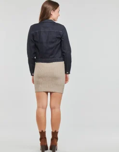 Only - ONLTIA LIFE DNM JACKET RAW PIM< Vestes