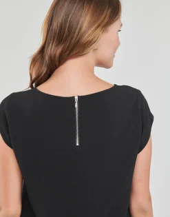 Only - ONLVIC S/S SOLID TOP PTM Noir