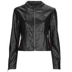 Only Vestes^- ONLVICS FAUX LEATHER JACKET OTW
