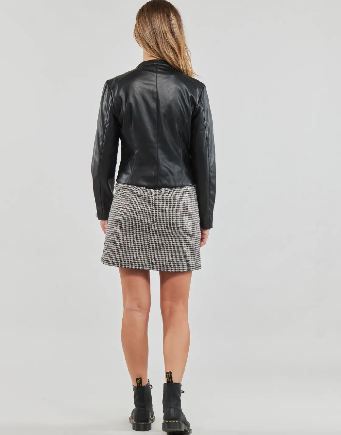 Only Vestes^- ONLVICS FAUX LEATHER JACKET OTW