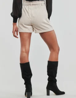 Only - ONLVIOLA HW PB BELT CORD SHORTS TLR< Shorts & Bermudas
