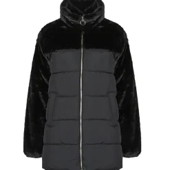 Only - ONLWANJA FUR PUFFER MIX COAT CC OTW Noir New