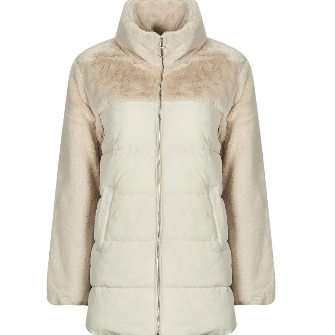 Only Manteaux^- ONLWANJA FUR PUFFER MIX COAT CC OTW