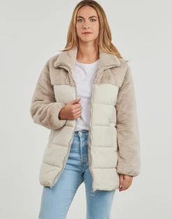 Only Manteaux^- ONLWANJA FUR PUFFER MIX COAT CC OTW