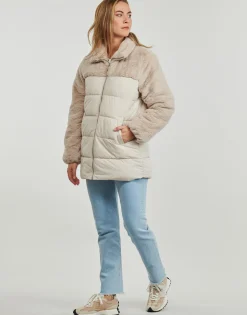 Only Manteaux^- ONLWANJA FUR PUFFER MIX COAT CC OTW