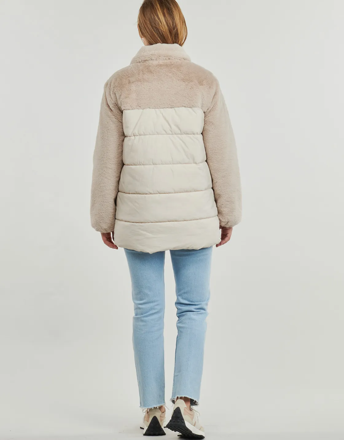 Only Manteaux^- ONLWANJA FUR PUFFER MIX COAT CC OTW