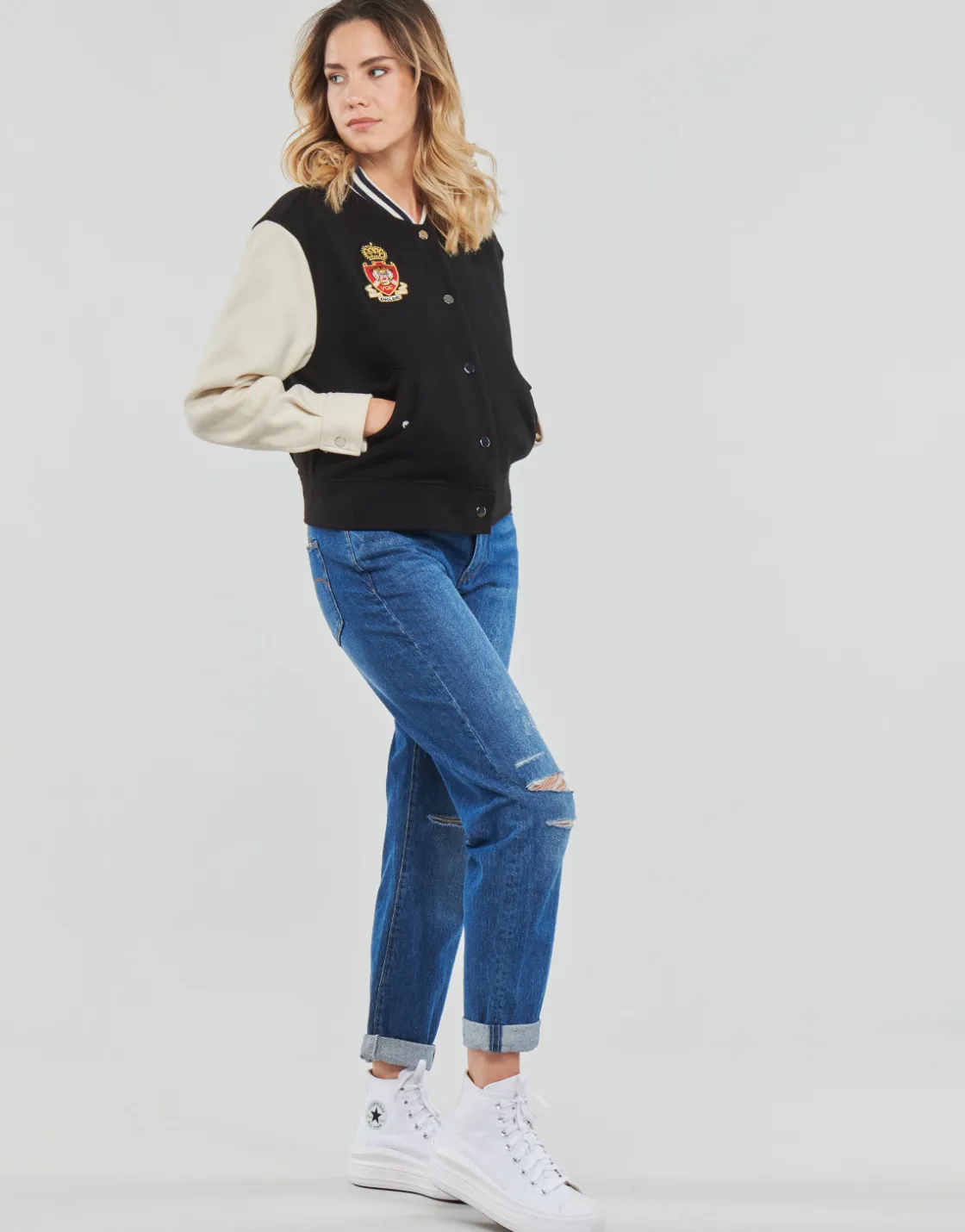Only - ONLWEMBLEY L/S COLLEGE JACKET CC PNT Online