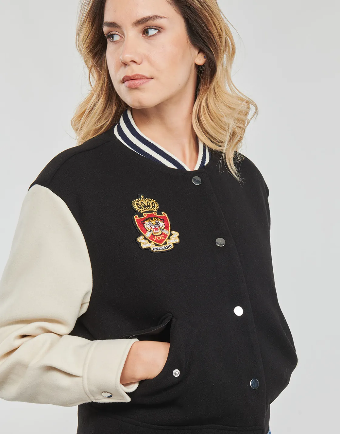 Only - ONLWEMBLEY L/S COLLEGE JACKET CC PNT Online