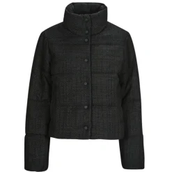 Only - ONLWIKI BOUCLE MIX PUFFER JACKET OTW Noir Online