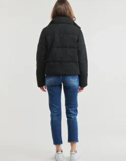 Only - ONLWIKI BOUCLE MIX PUFFER JACKET OTW Noir Online