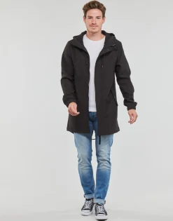 Only & Sons Manteaux^ - ONSHALL HOOD SOFTSHELL PARKA