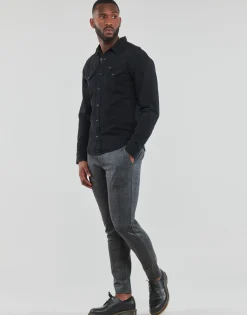 Only & Sons  - ONSMARK CHECK PANTS HY GW 9887 Marine Sale