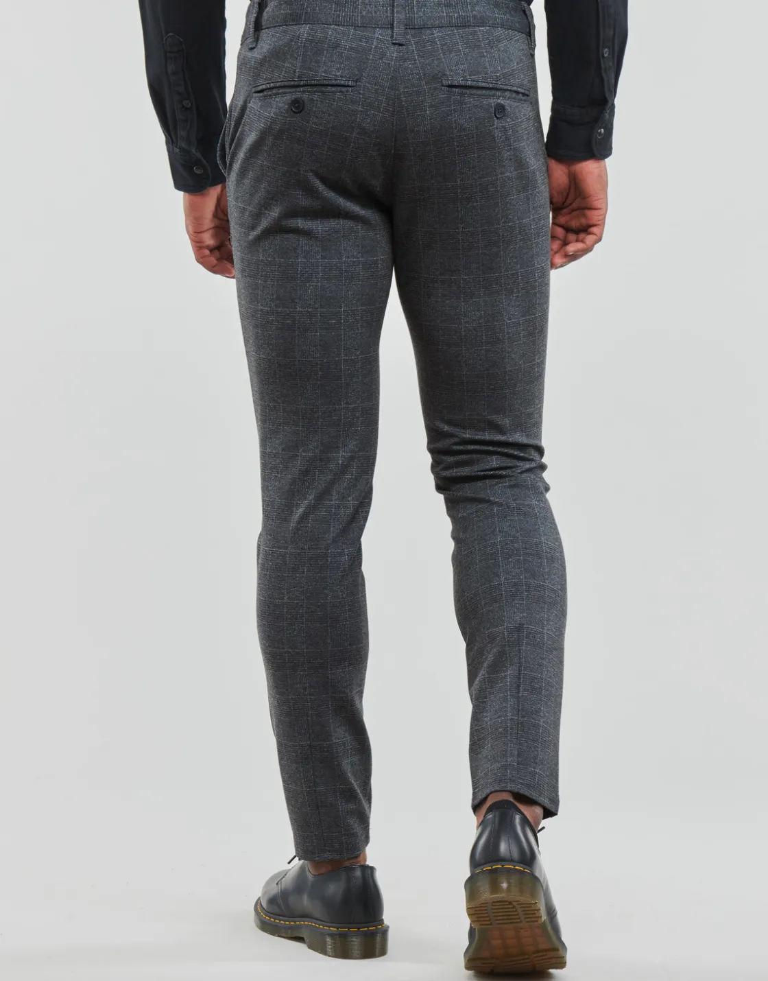 Only & Sons - ONSMARK CHECK PANTS HY GW 9887 Marine Sale