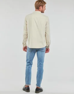 Only & Sons  - ONSMILO LS SOLID OVERSHIRT NOOS Creme Sale