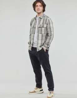 Only & Sons  - ONSSCOTT LS CHECK FLANNEL OVERSHIRT 4162< Chemises