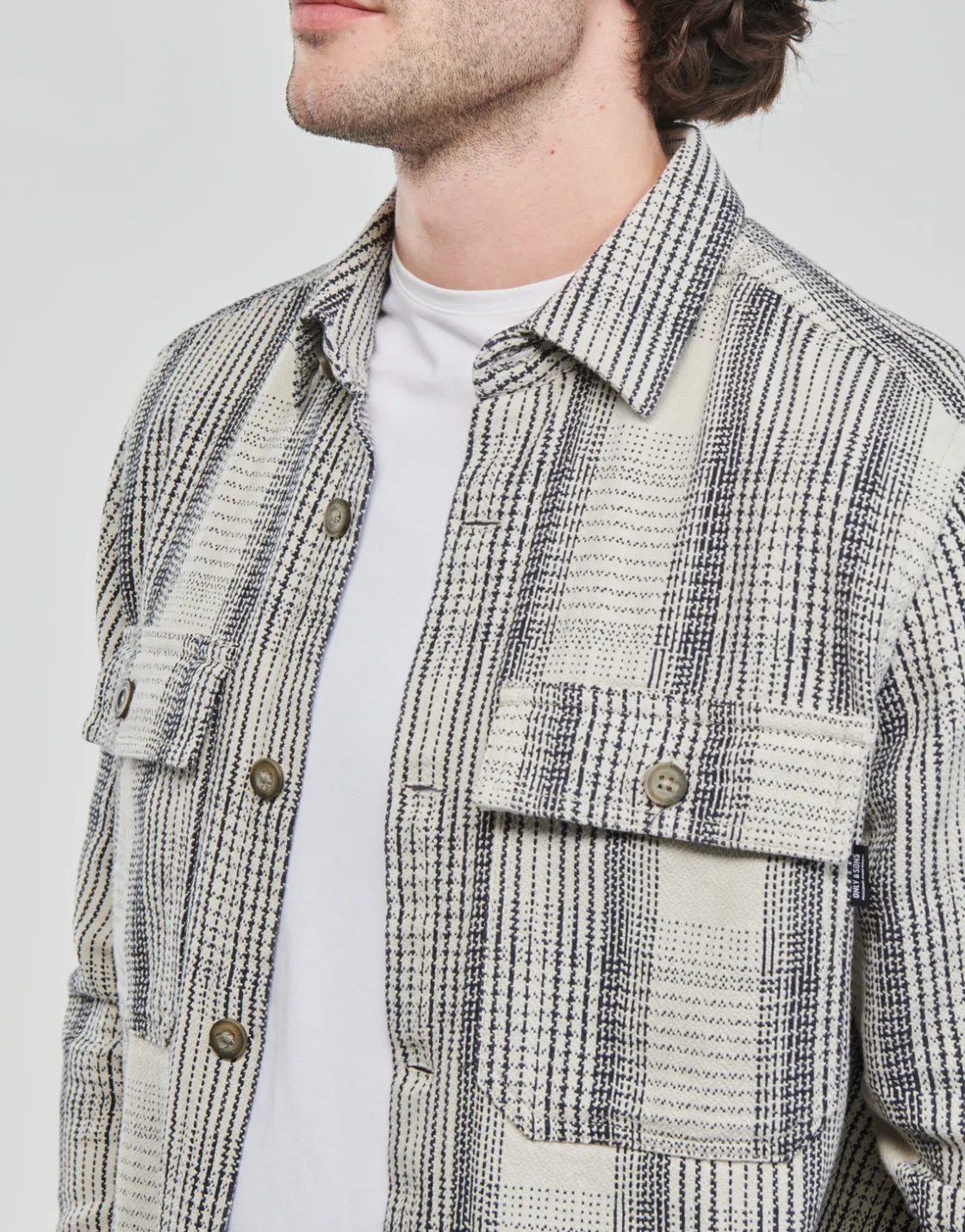 Only & Sons - ONSSCOTT LS CHECK FLANNEL OVERSHIRT 4162< Chemises