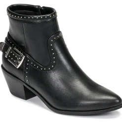 Only Bottines / Boots^- TOBIO-7 PU STUD BOOT