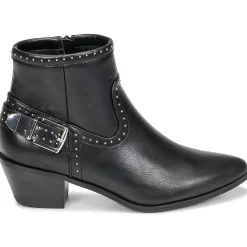 Only Bottines / Boots^- TOBIO-7 PU STUD BOOT