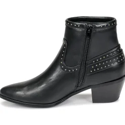 Only Bottines / Boots^- TOBIO-7 PU STUD BOOT