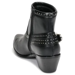 Only Bottines / Boots^- TOBIO-7 PU STUD BOOT