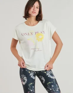Only Play T-shirts & Polos^- ONPAUB-BLUR ON SS BAT LOOSE