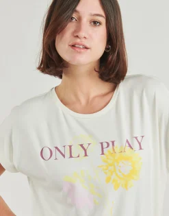 Only Play T-shirts & Polos^- ONPAUB-BLUR ON SS BAT LOOSE