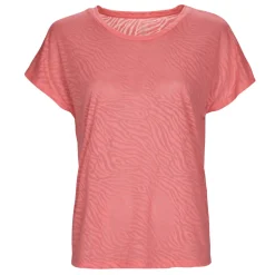Only Play - ONPJIES LOOSE BURNOUT SS TEE Corail Sale