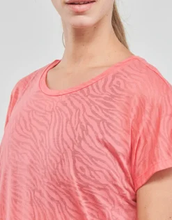Only Play - ONPJIES LOOSE BURNOUT SS TEE Corail Sale