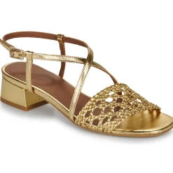 Otess / Zoï Sandales Et Nu-pieds^- Z1670-LAMI-GOLD-TRESSE-GOLD