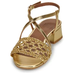 Otess / Zoï Sandales Et Nu-pieds^- Z1670-LAMI-GOLD-TRESSE-GOLD