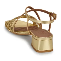Otess / Zoï Sandales Et Nu-pieds^- Z1670-LAMI-GOLD-TRESSE-GOLD