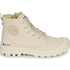 Palladium - PAMPA HI ZIP ORGANIC Beige Outlet