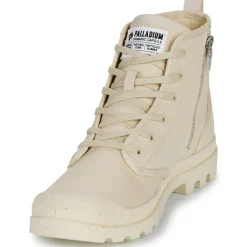 Palladium - PAMPA HI ZIP ORGANIC Beige Outlet