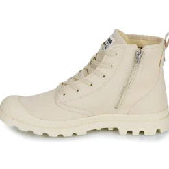 Palladium - PAMPA HI ZIP ORGANIC Beige Outlet