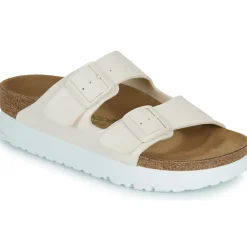 Papillio Mules / Sabots^- Arizona Flex Platform BF Eggshell VEG