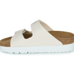 Papillio Mules / Sabots^- Arizona Flex Platform BF Eggshell VEG