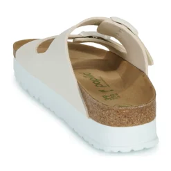 Papillio Mules / Sabots^- Arizona Flex Platform BF Eggshell VEG